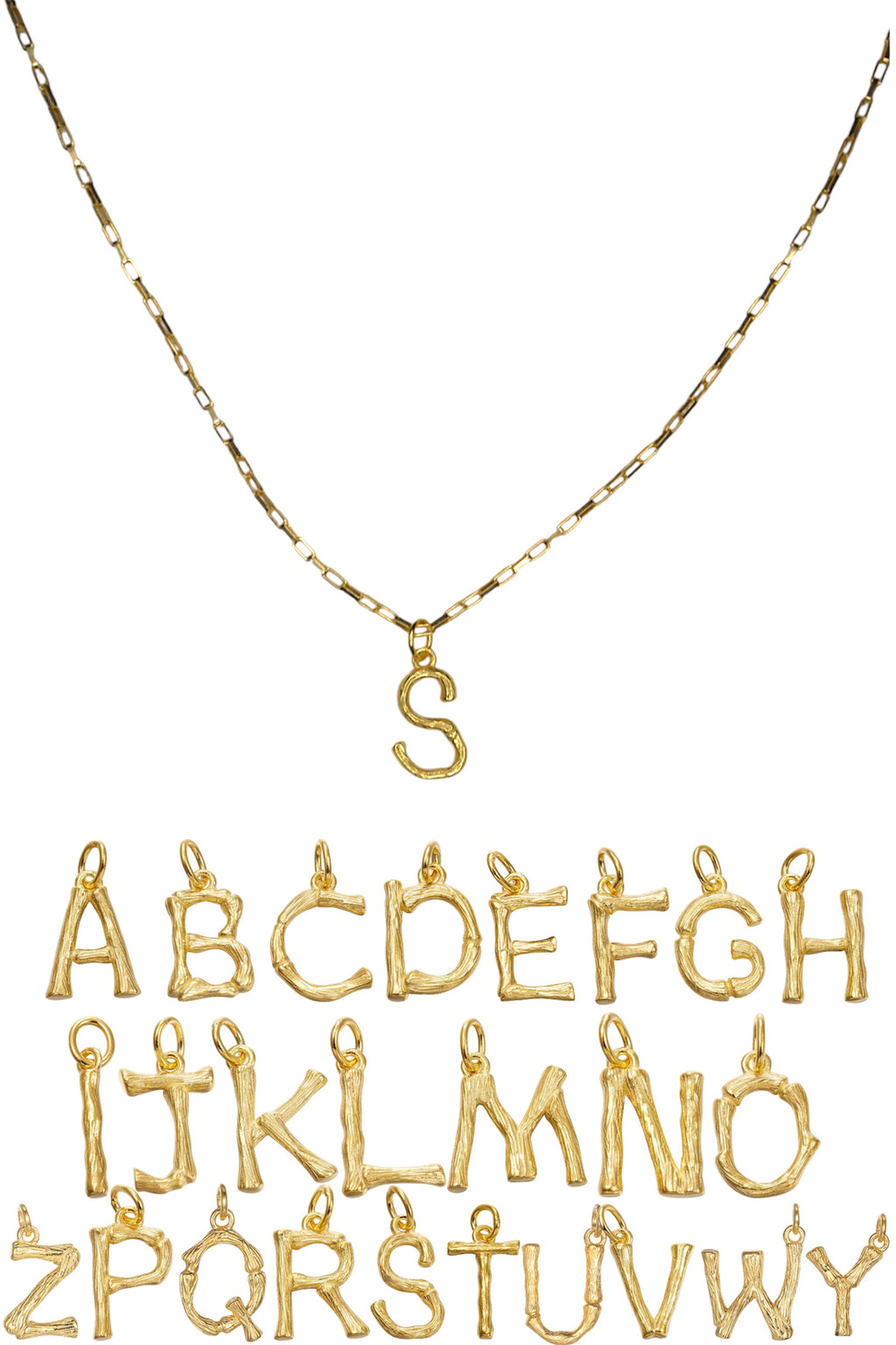 FUNKY LETTER NECKLACE
