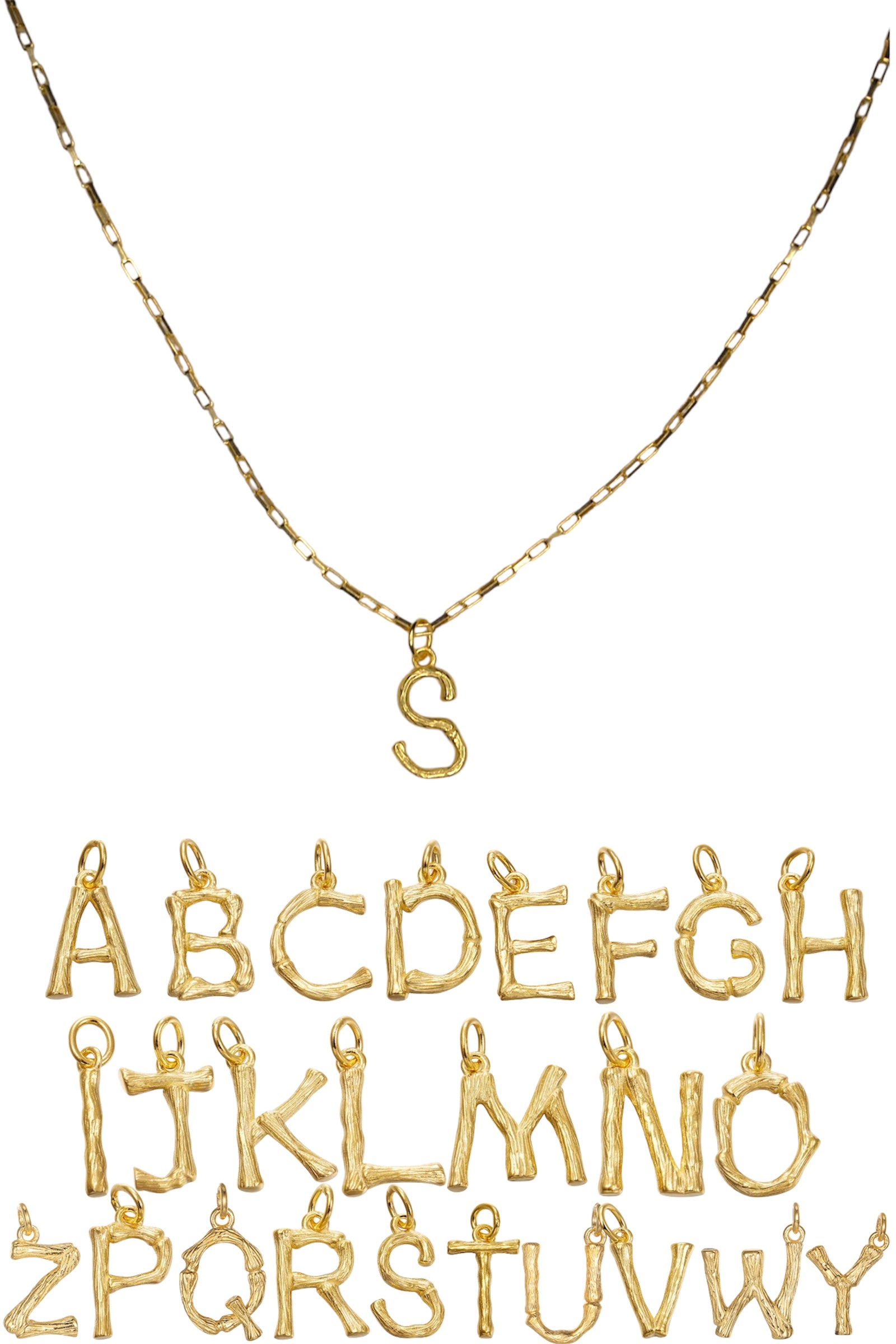 FUNKY LETTER NECKLACE