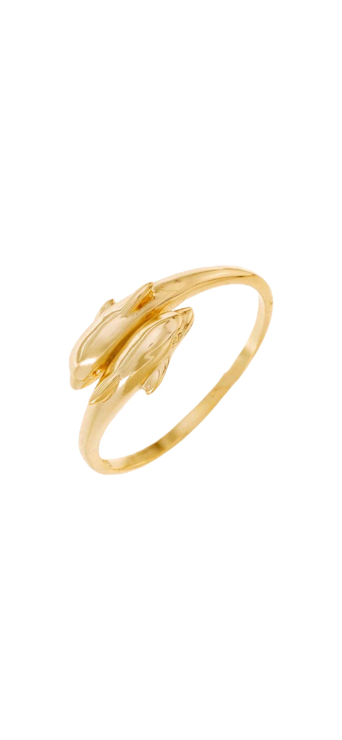 DOUBLE DOLPHIN RING