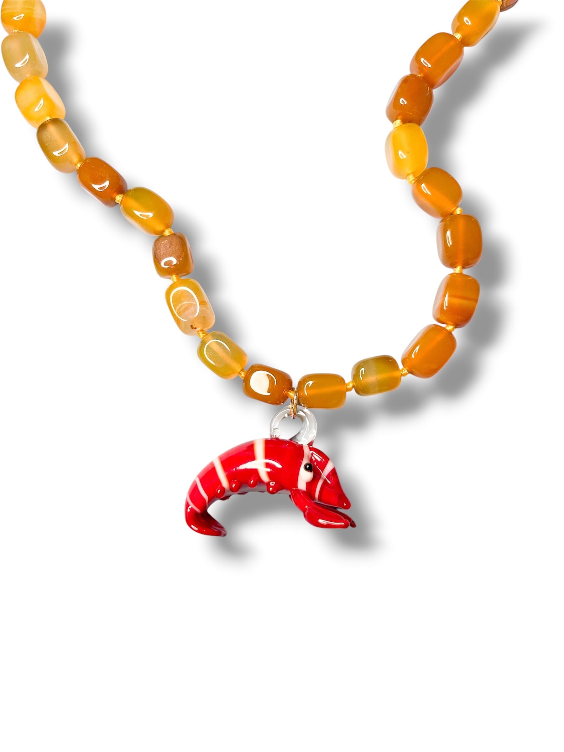 GAMBERETTO LOVER NECKLACE YELLOW