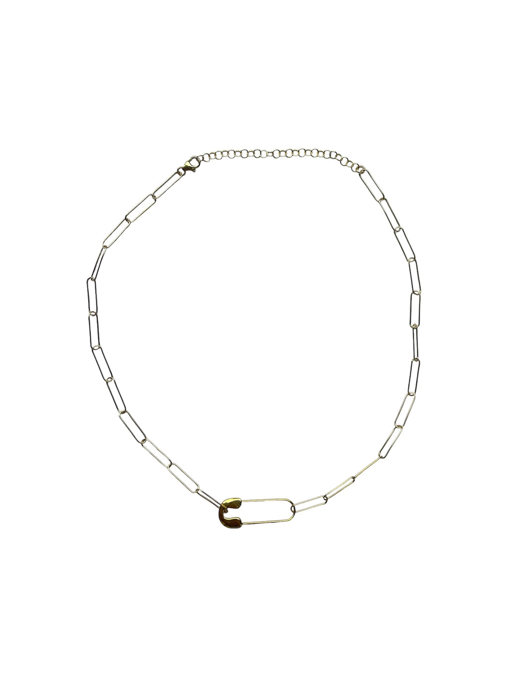 YOUR SAFETY PIN NECKLACE PRE-ORDINE