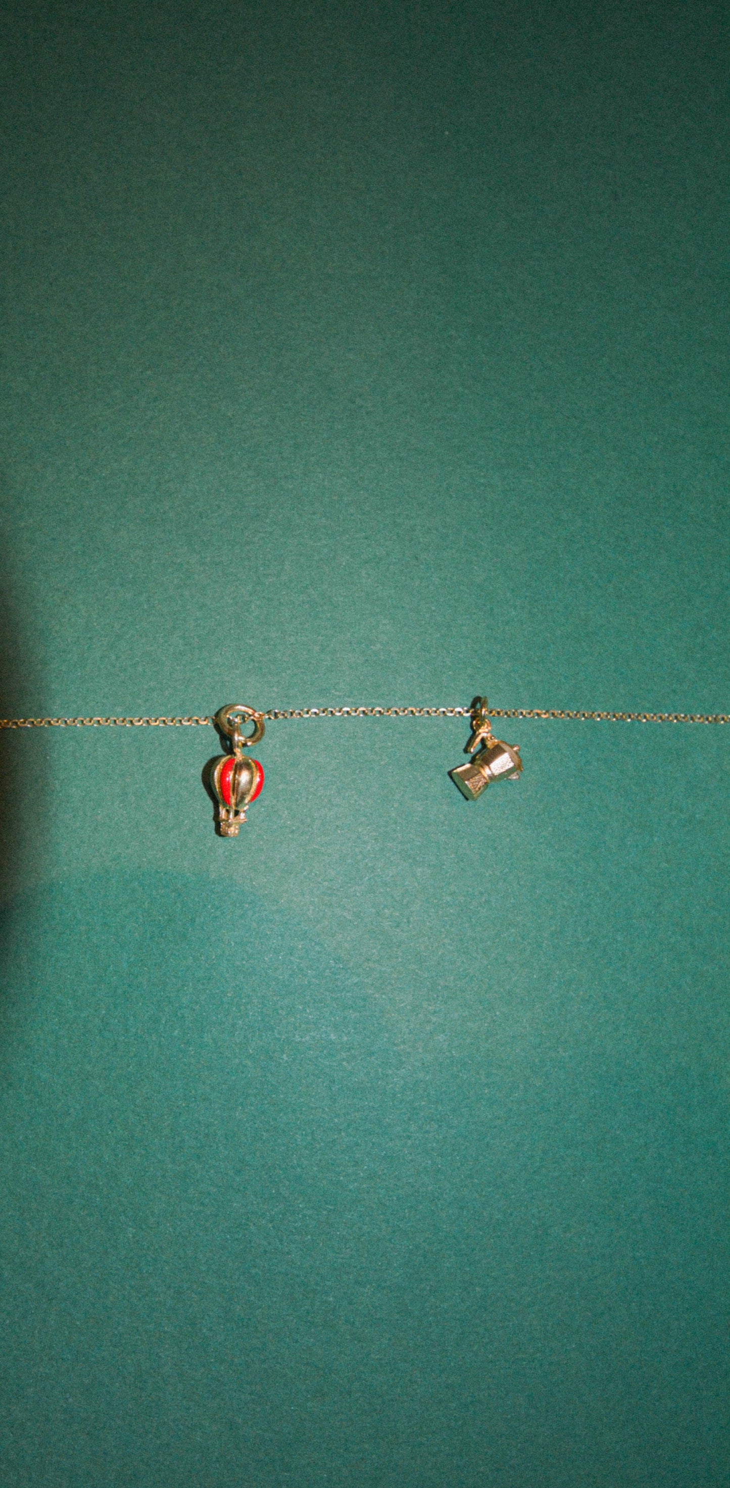 MOKA PENDANT ORO/ARGENTO