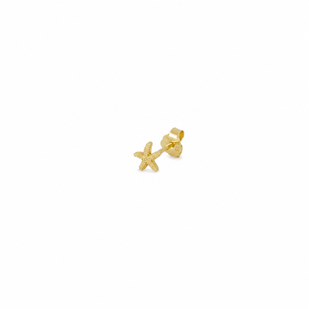 MICRO STARFISH EARRING