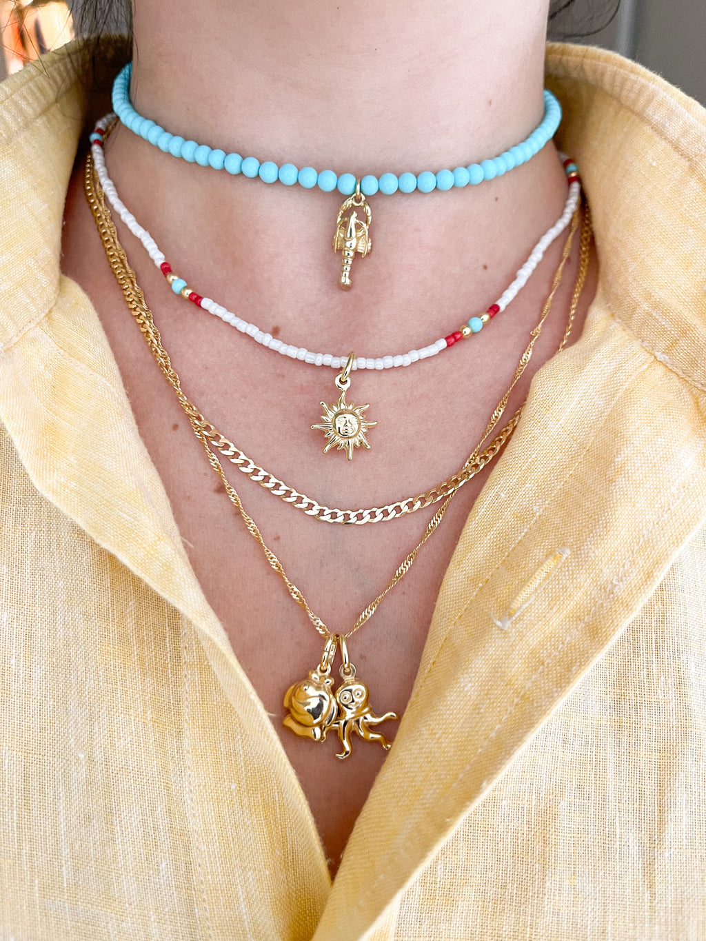 SUNSHINE PENDANT ORO/ARGENTO