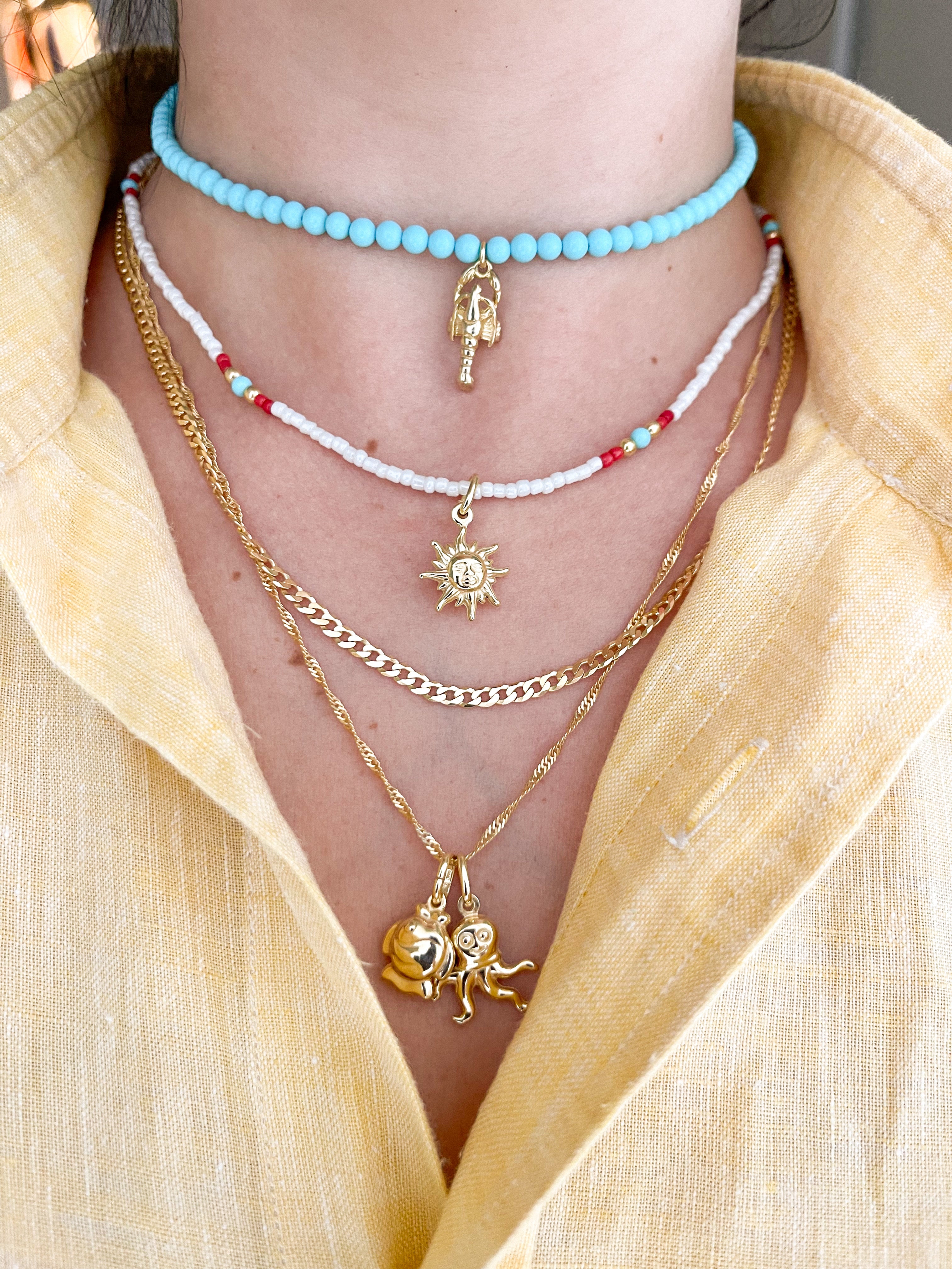 SUNSHINE PENDANT ORO/ARGENTO