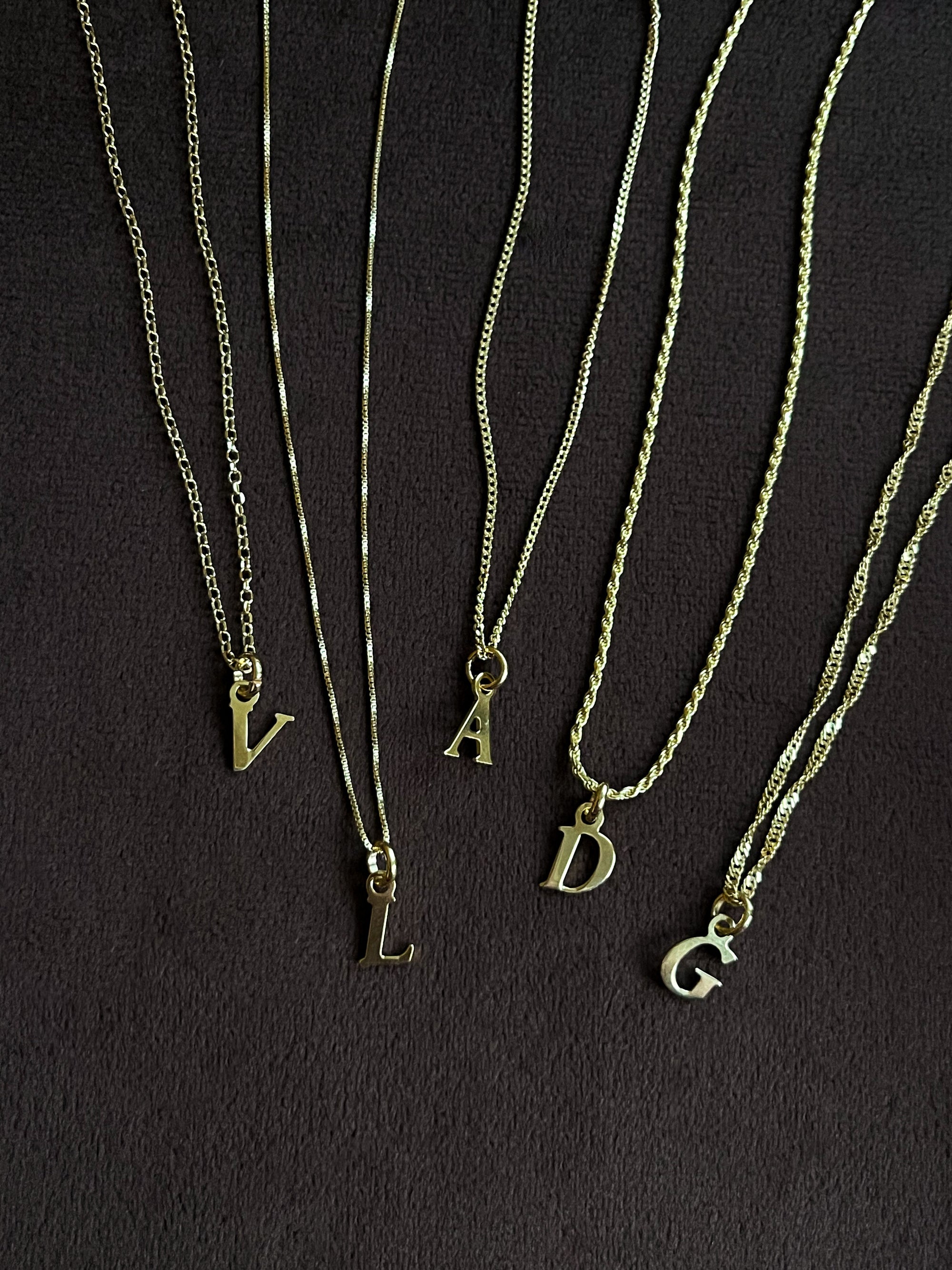 YOUR LETTER PENDANT