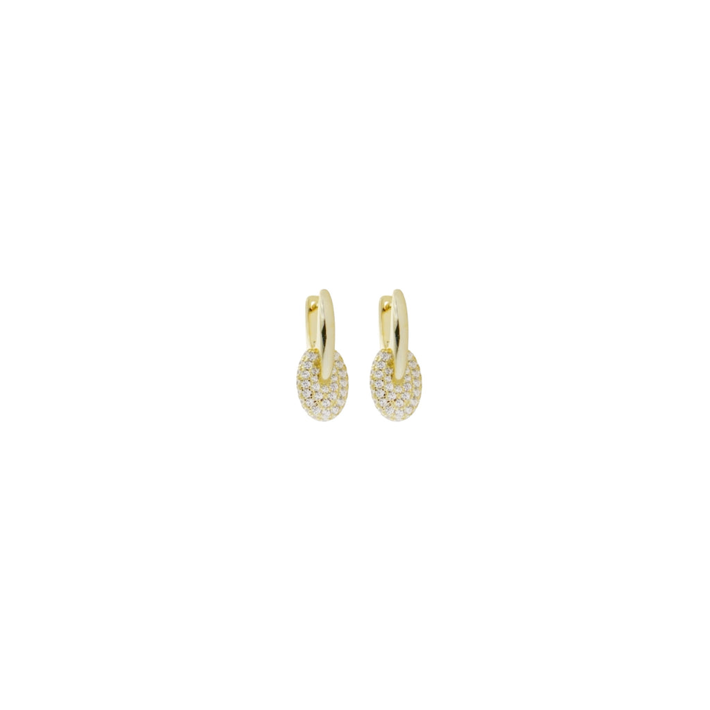 ZOE OVAL HOOPS