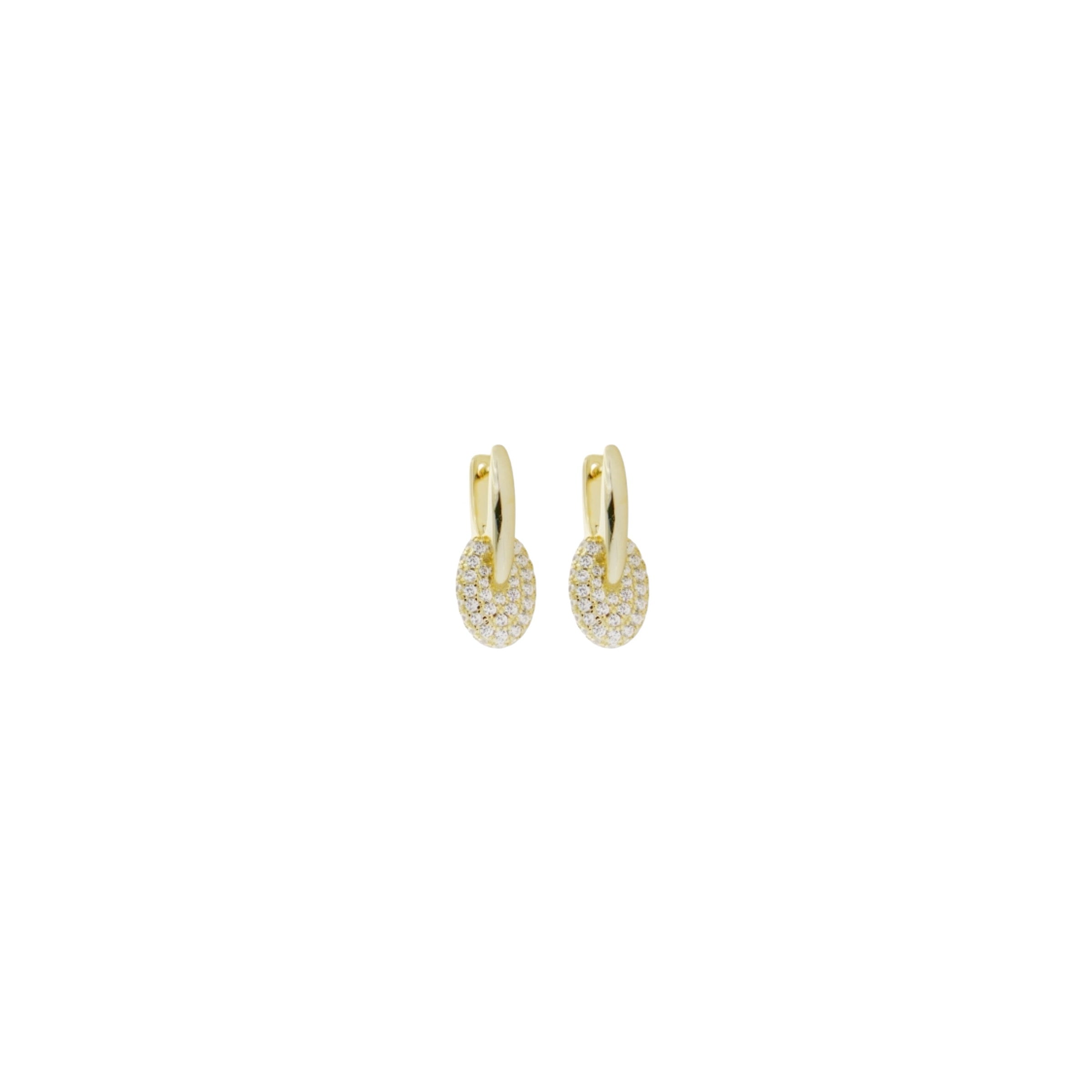 ZOE OVAL HOOPS