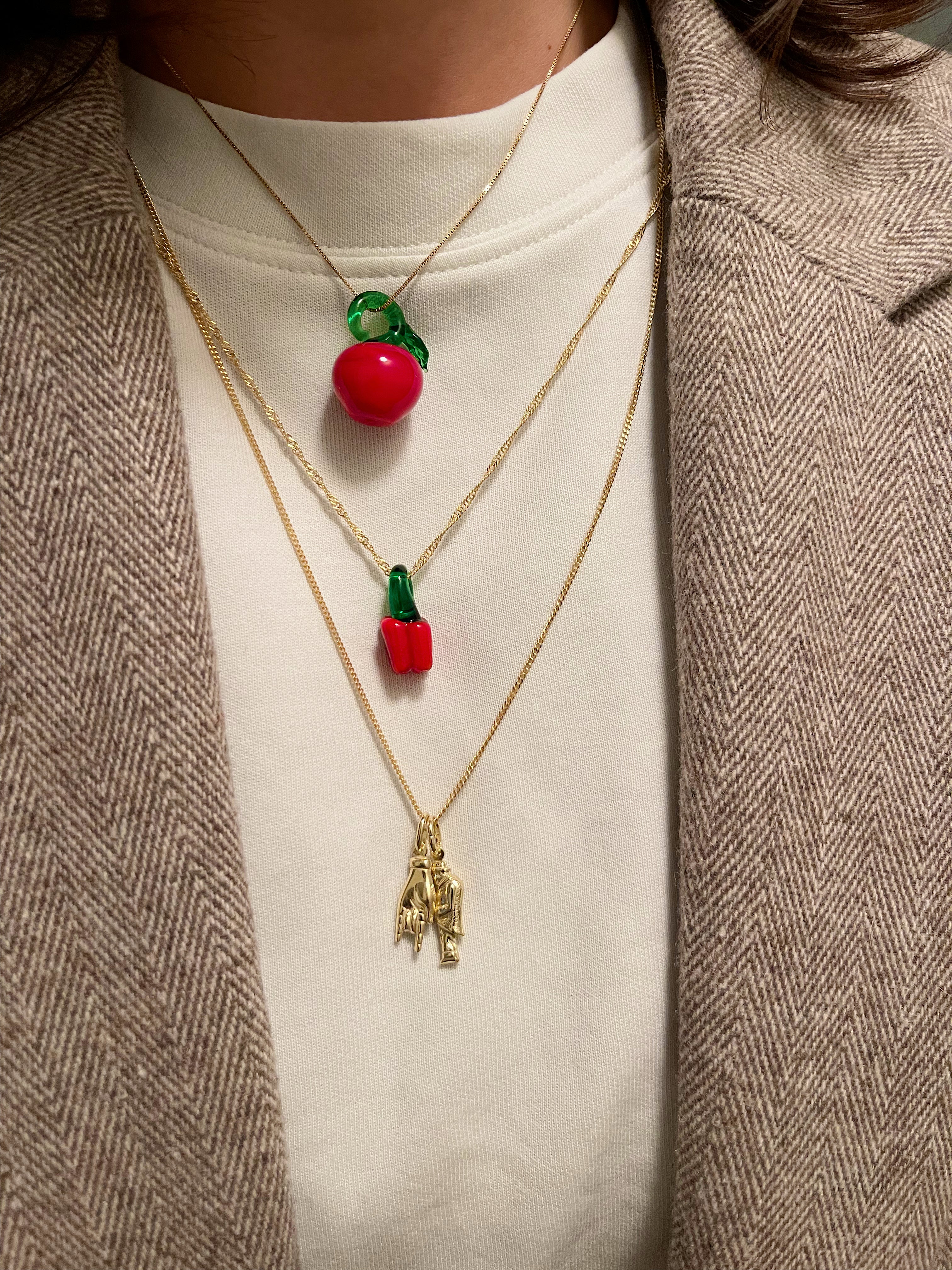 APPLE LOVER NECKLACE