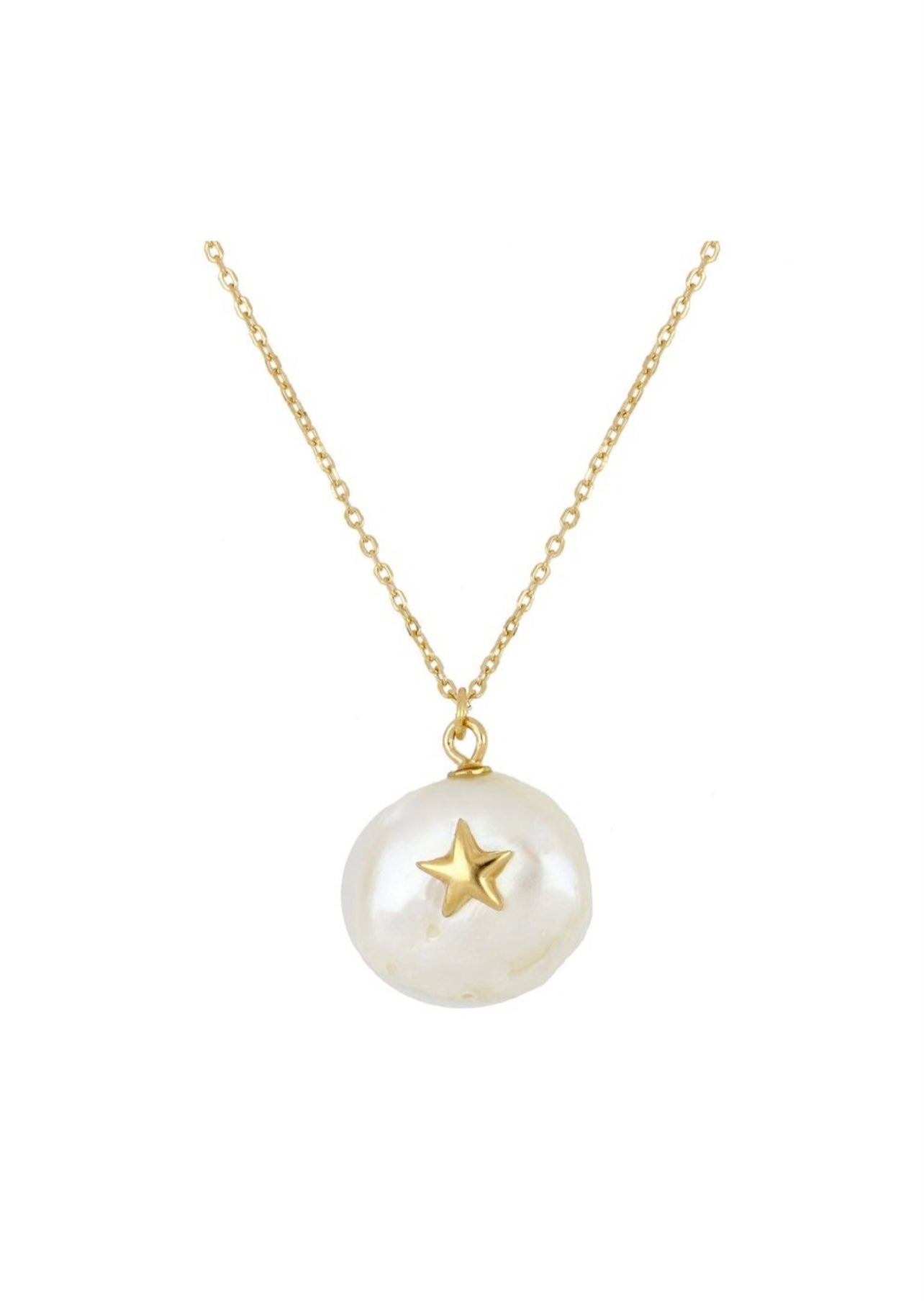 PEARLY STAR NECKLACE