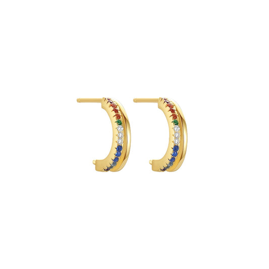 COLORFUL MINI EARRINGS