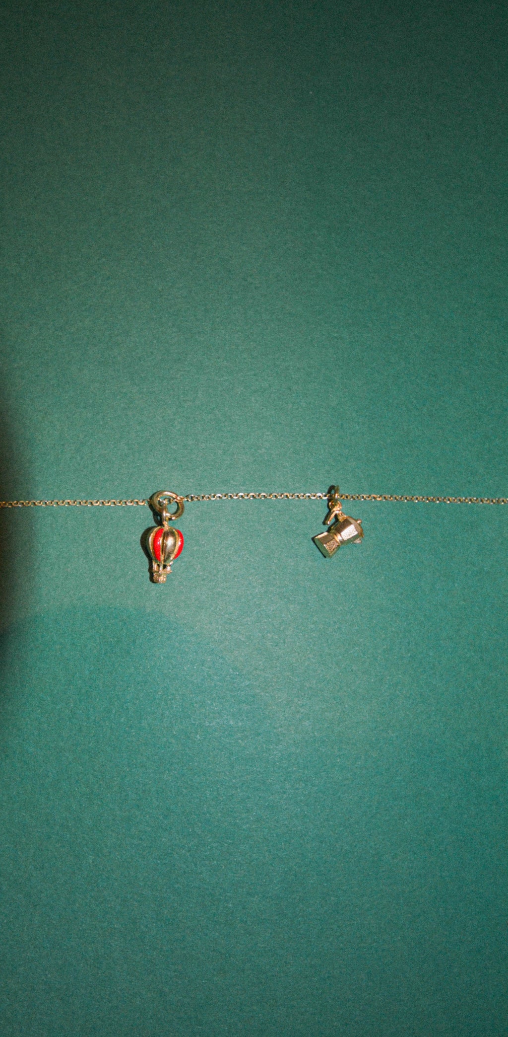 MONGOLFIERA PENDANT ORO/ARGENTO