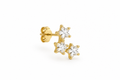 THREE STARS EARRING