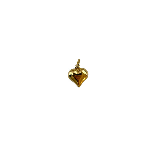 HEART M PENDANT ORO/ARGENTO