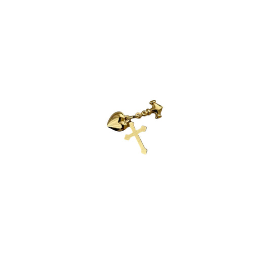 HOPE PENDANT ORO/ARGENTO