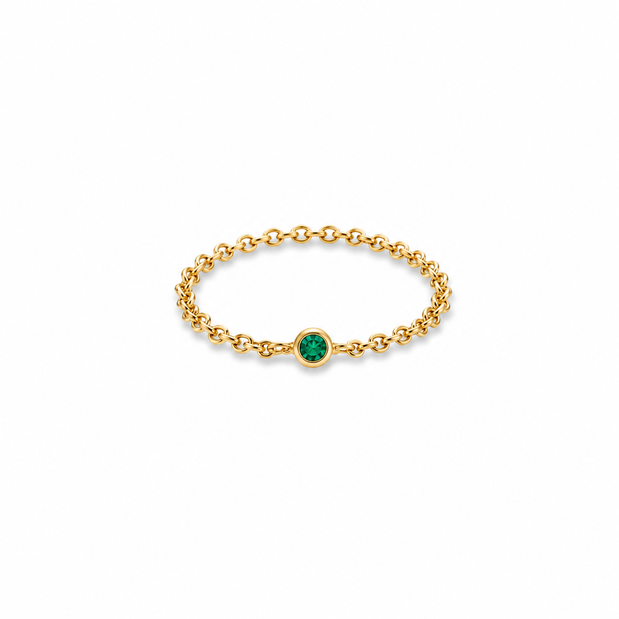 CATENINA + ZIRCONIA RING PRE-ORDINE