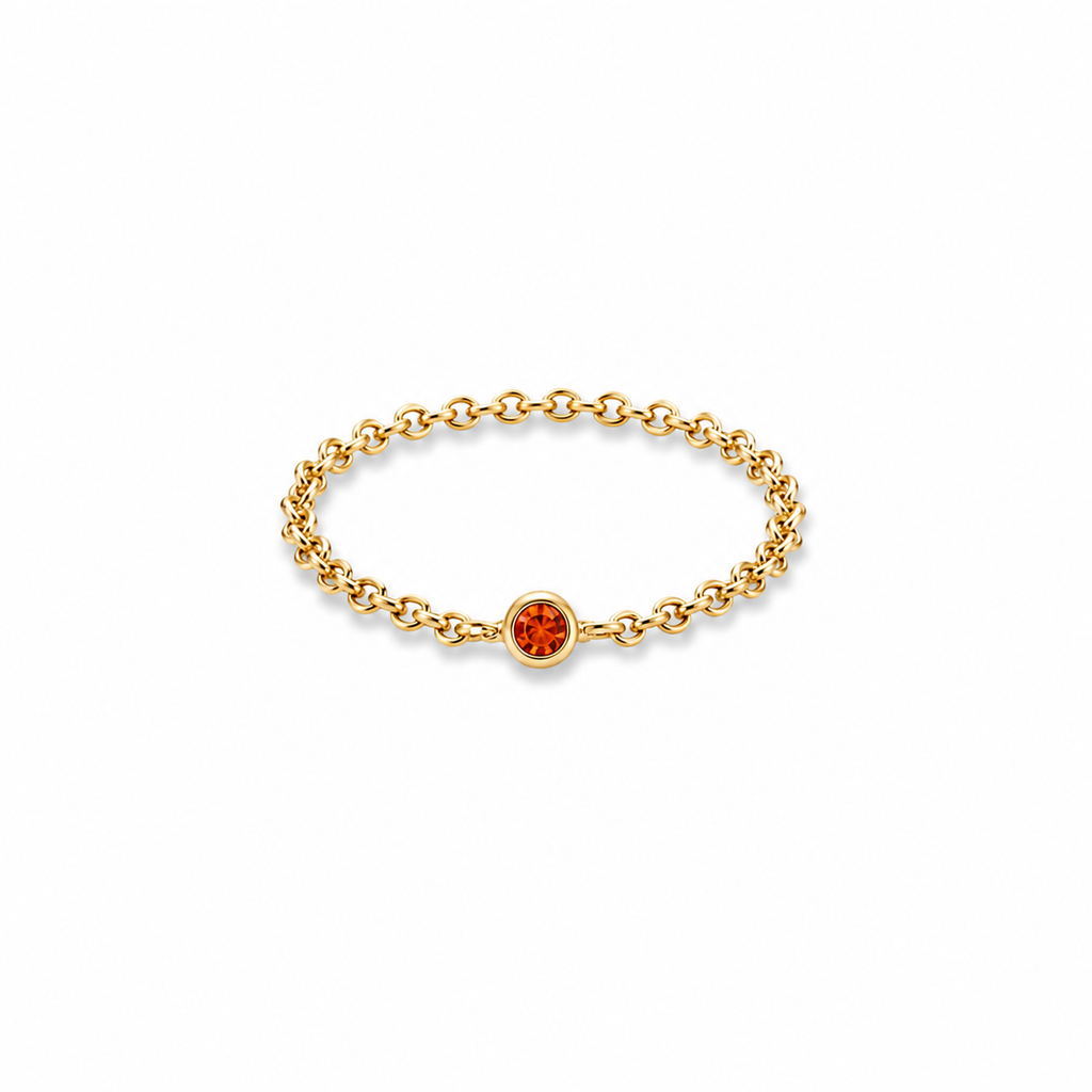 CATENINA + ZIRCONIA RING PRE-ORDINE