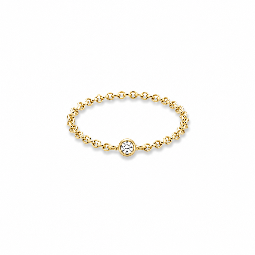 CATENINA + ZIRCONIA RING PRE-ORDINE