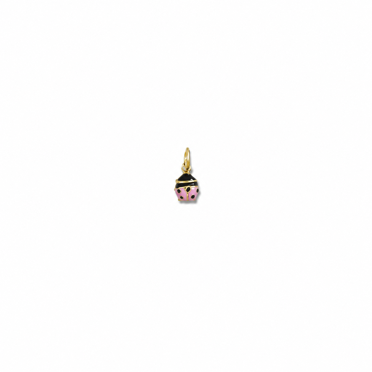 MICRO COCCINELLA ROSA PENDANT