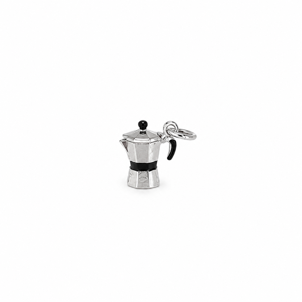 MOKA PENDANT SILVER/BLACK