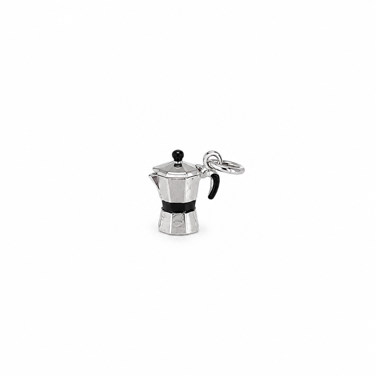 MOKA PENDANT SILVER/BLACK