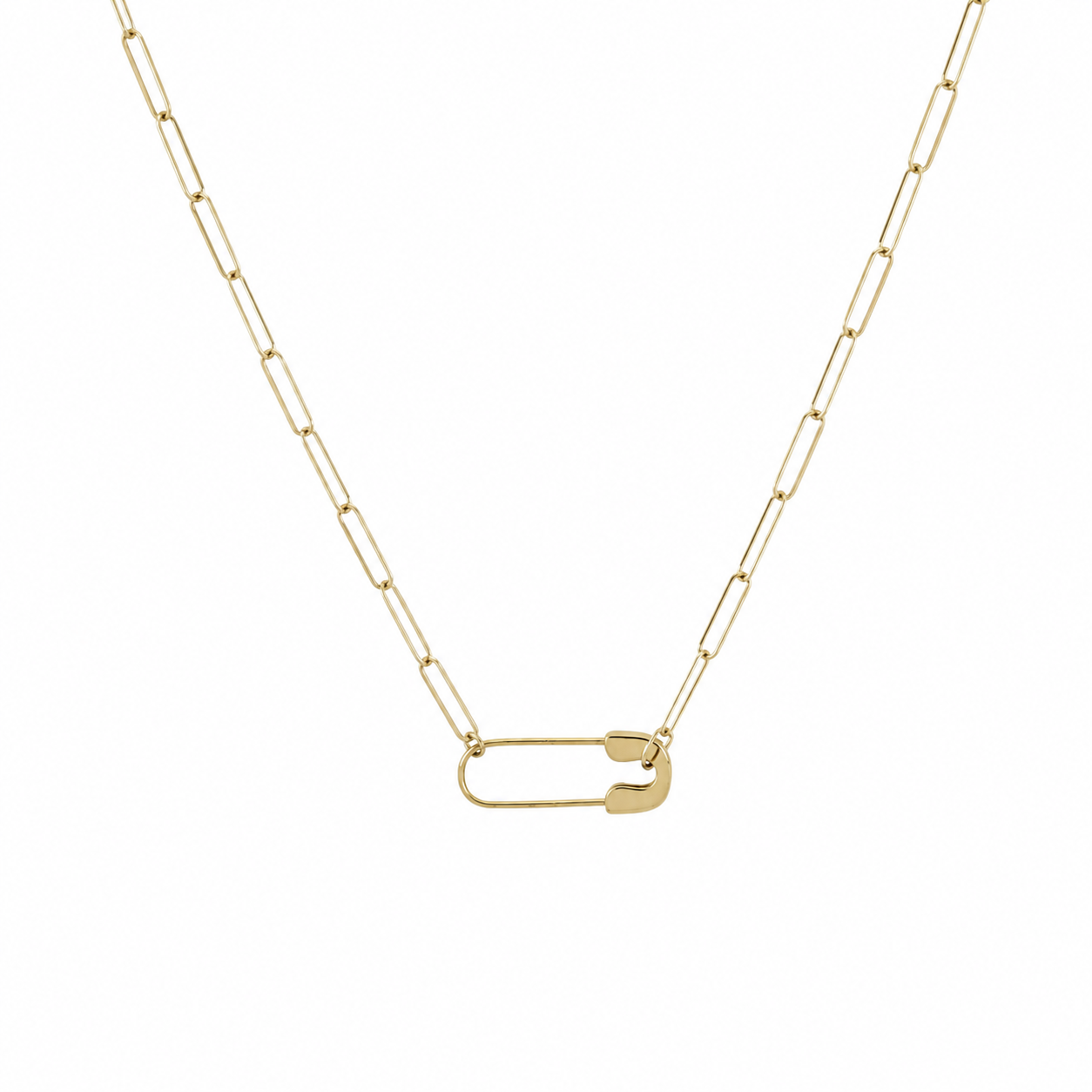 YOUR SAFETY PIN NECKLACE PRE-ORDINE