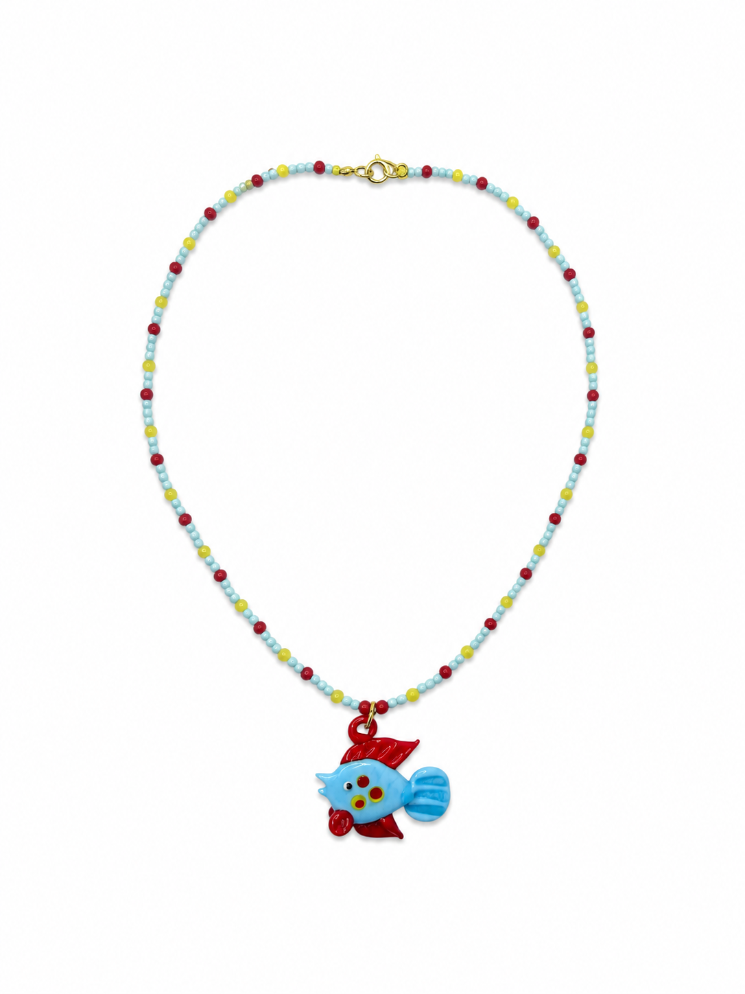 FISH AZUL NECKLACE