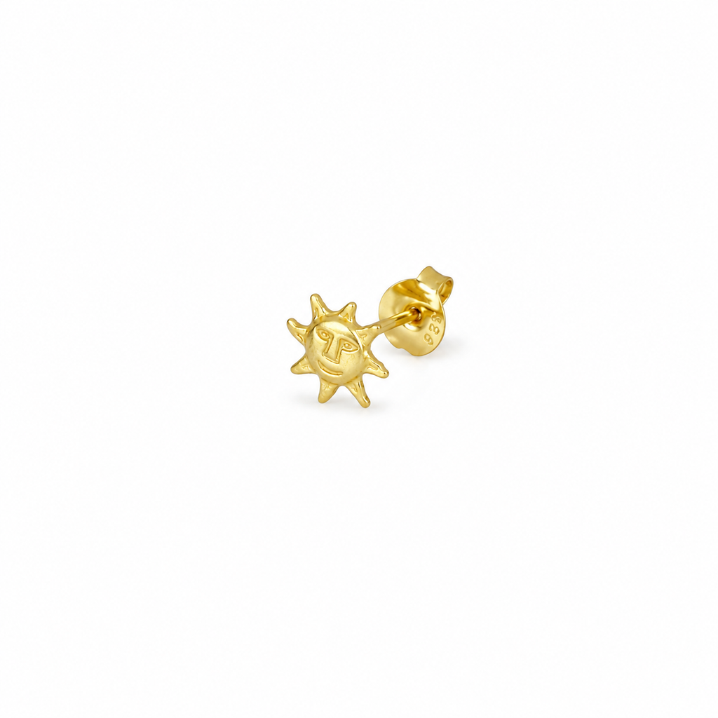 MICRO SUN EARRING