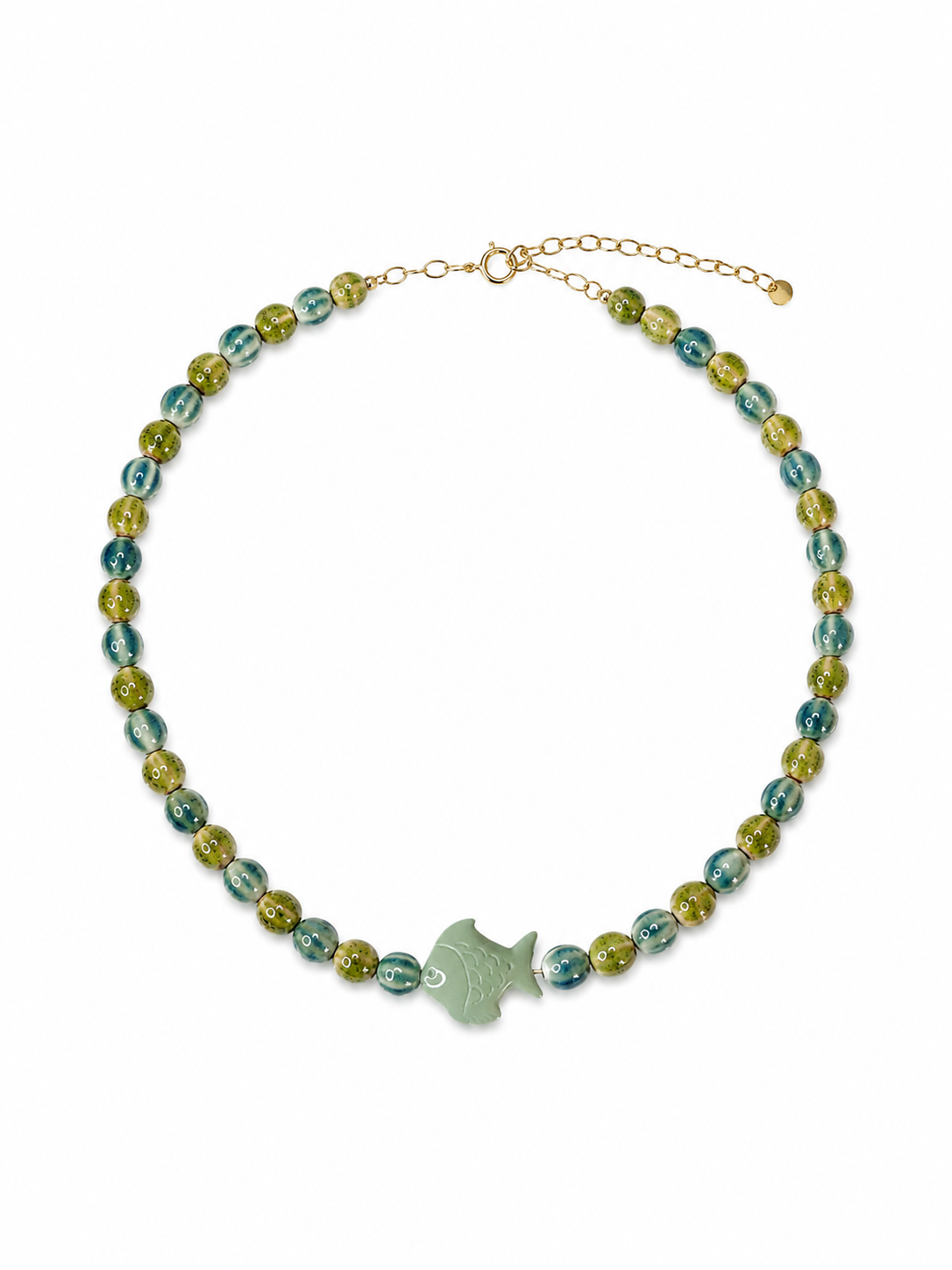 FLOUNDER NECKLACE VERDE