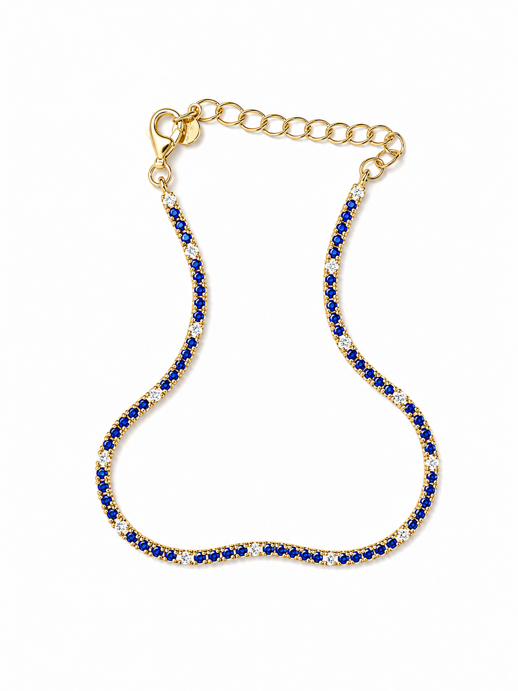 BLUE POIS TENNIS GOLD