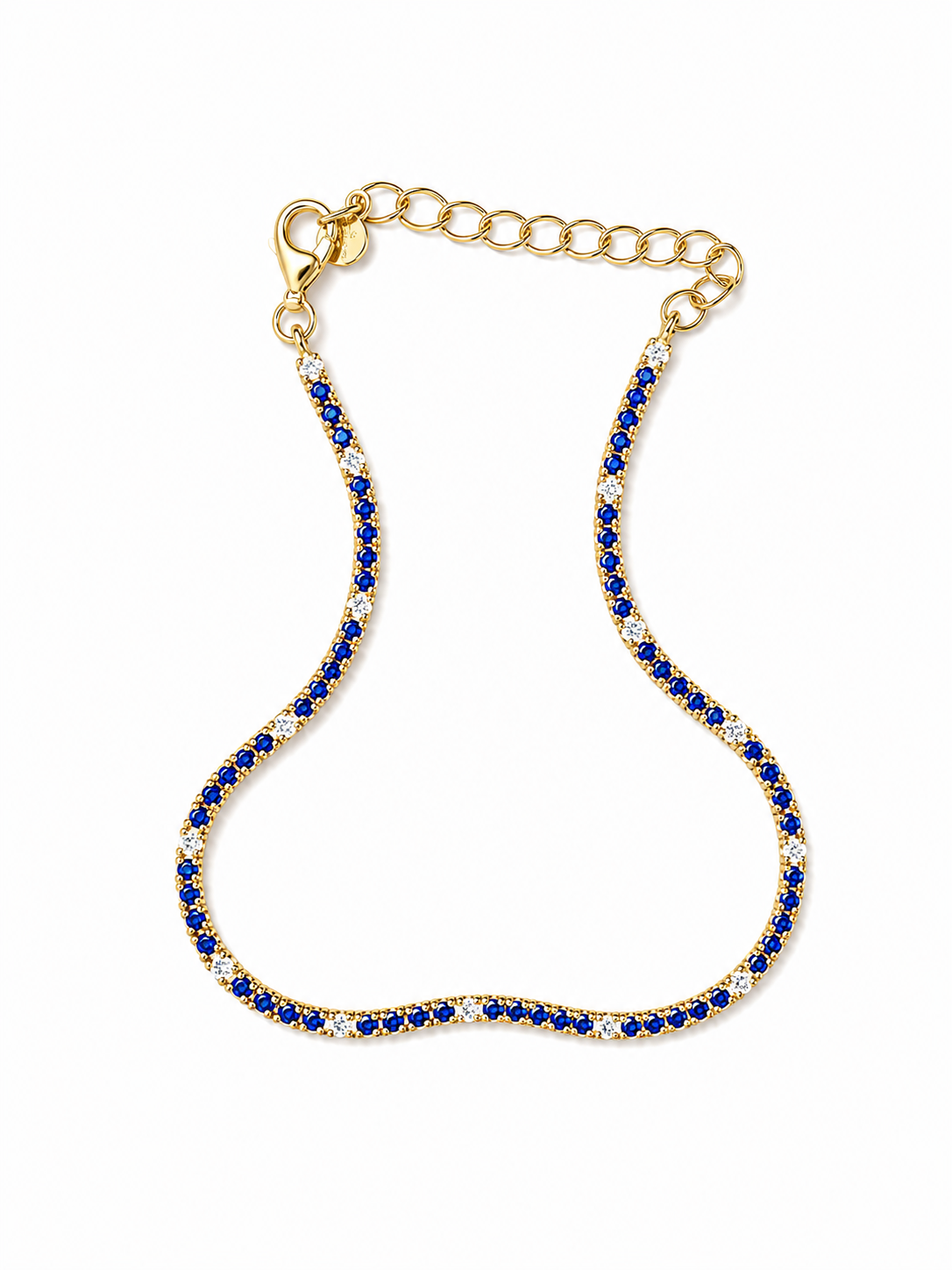 BLUE POIS TENNIS GOLD