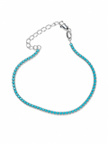 TURQUOISE TENNIS SILVER