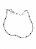 BLUE POIS TENNIS SILVER