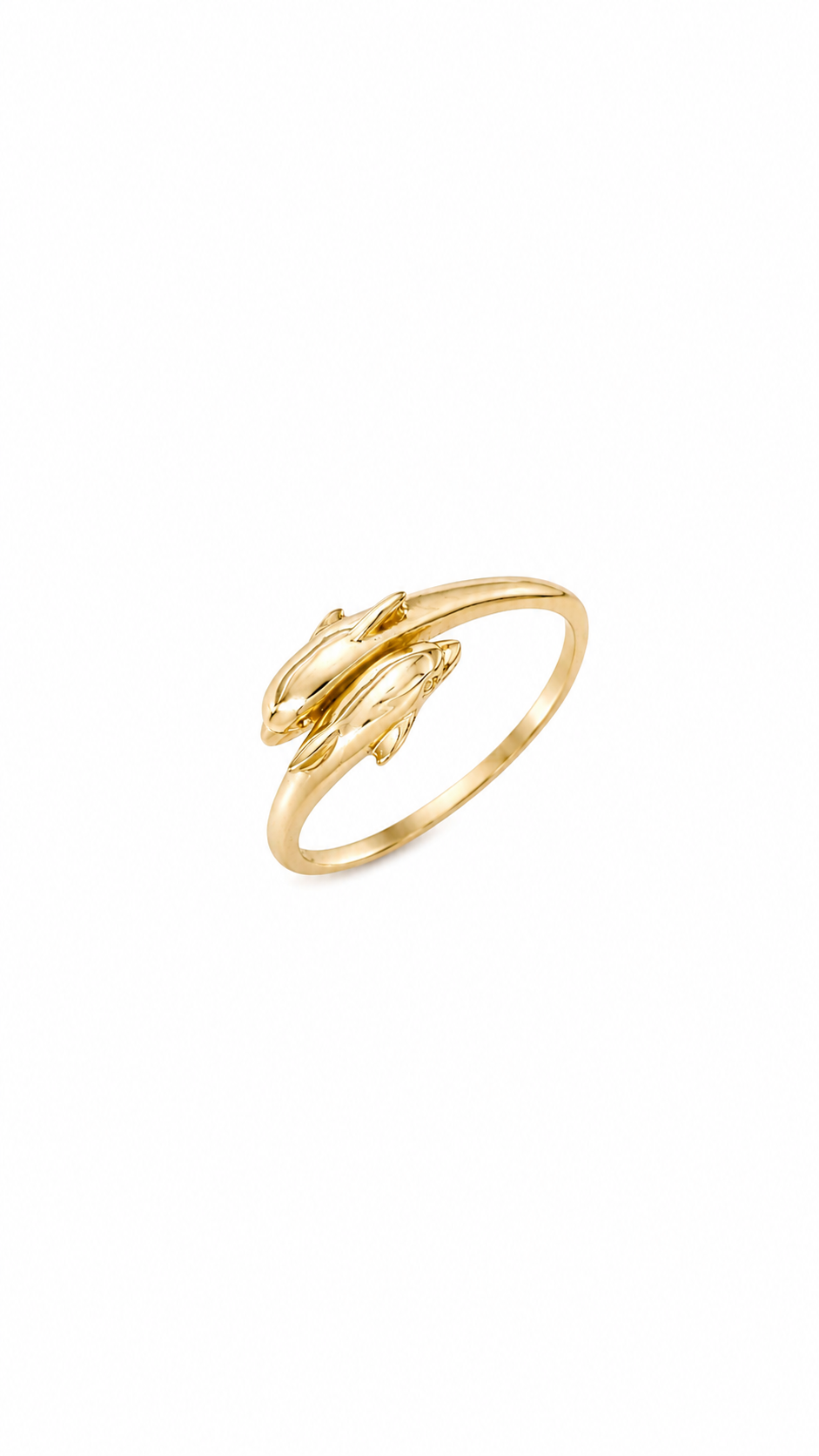 DOUBLE DOLPHIN RING