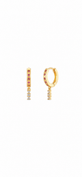 LILA MINI HOOPS