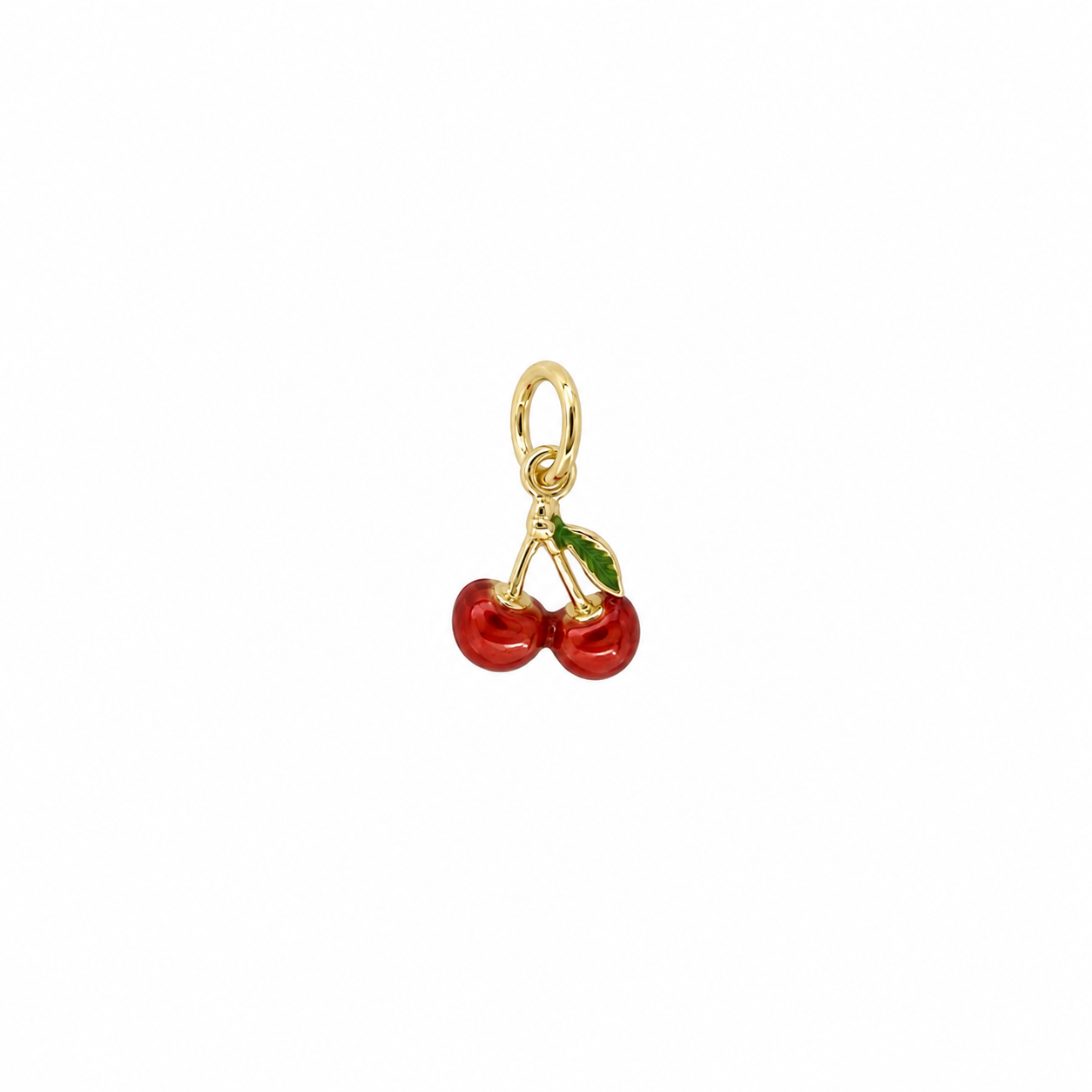 CHERRY PENDANT ORO/ARGENTO
