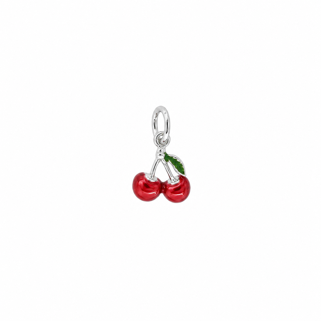 CHERRY PENDANT ORO/ARGENTO