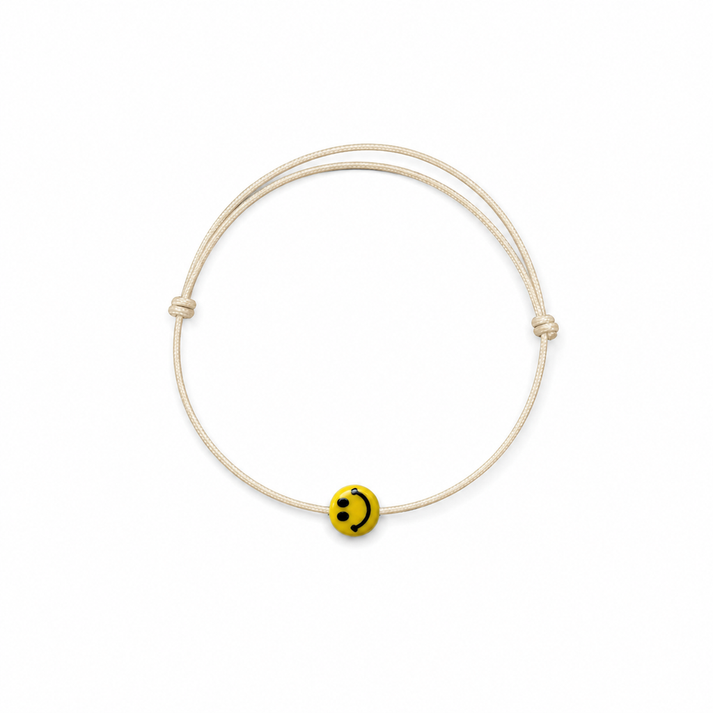 SMILEY BRACELET CREMA