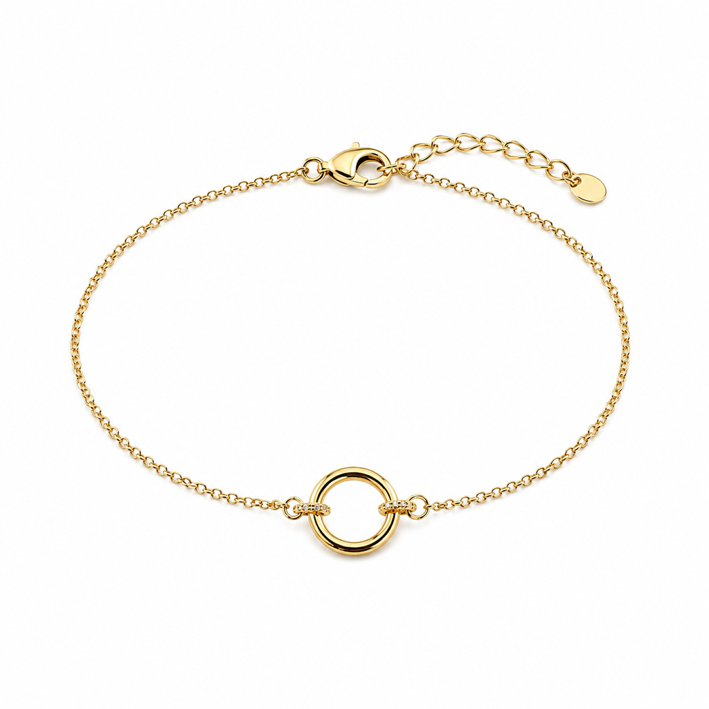 CIRCLE ZIRCONIA BRACELET