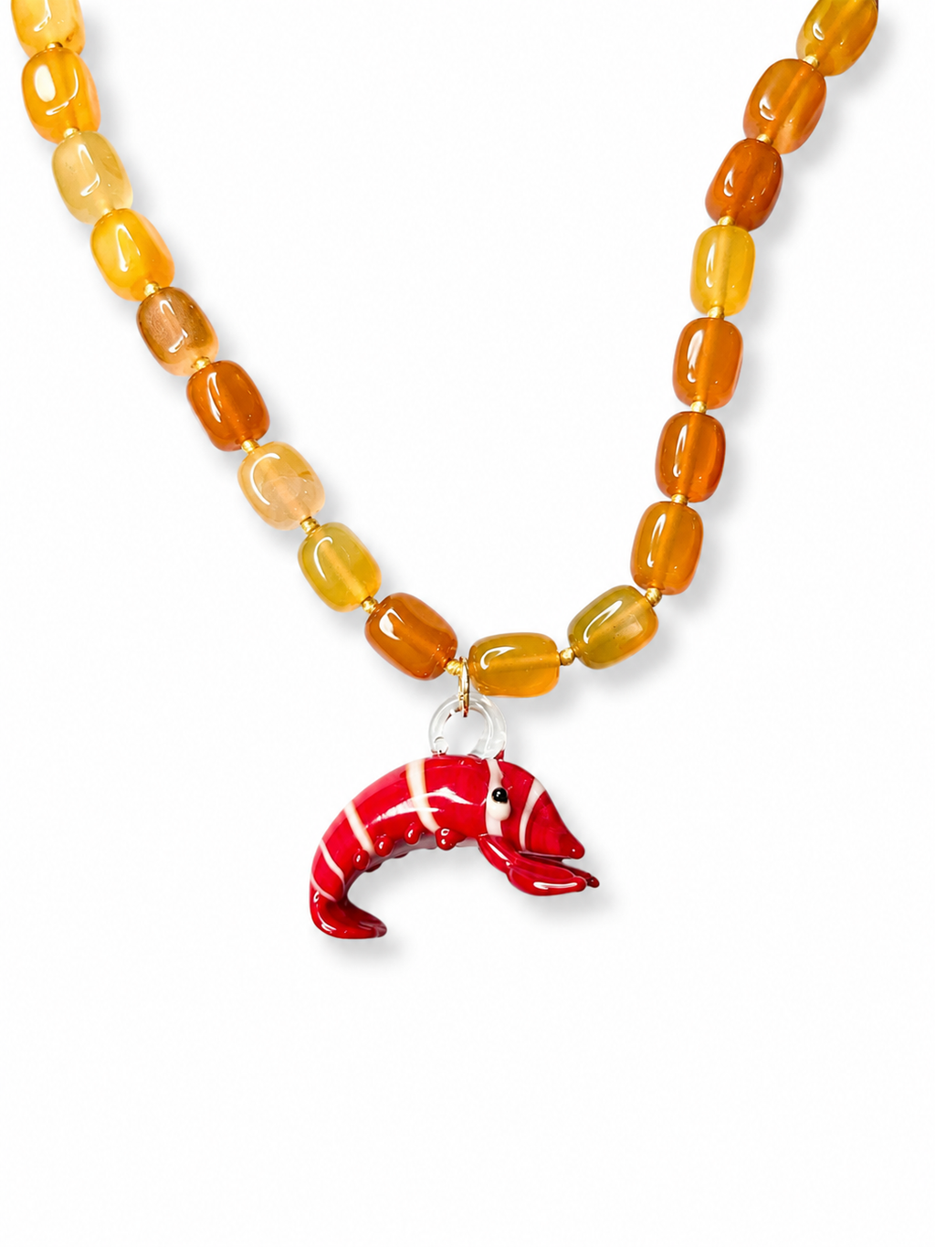 GAMBERETTO LOVER NECKLACE YELLOW