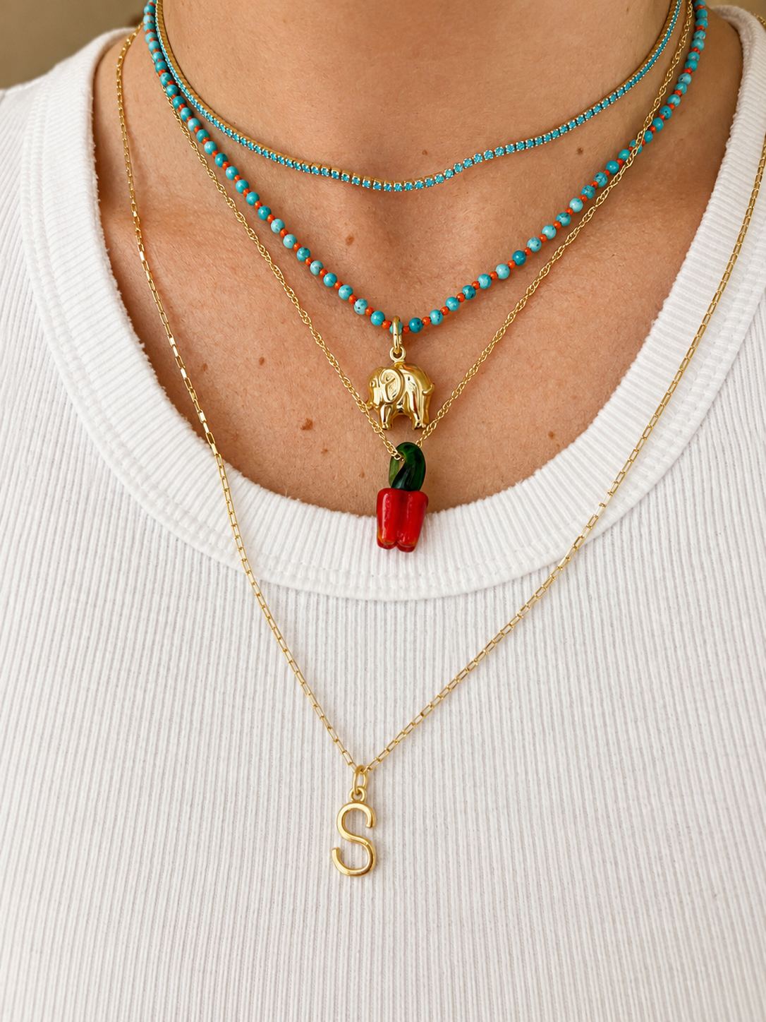 ELEPHANT PENDANT ORO/ARGENTO