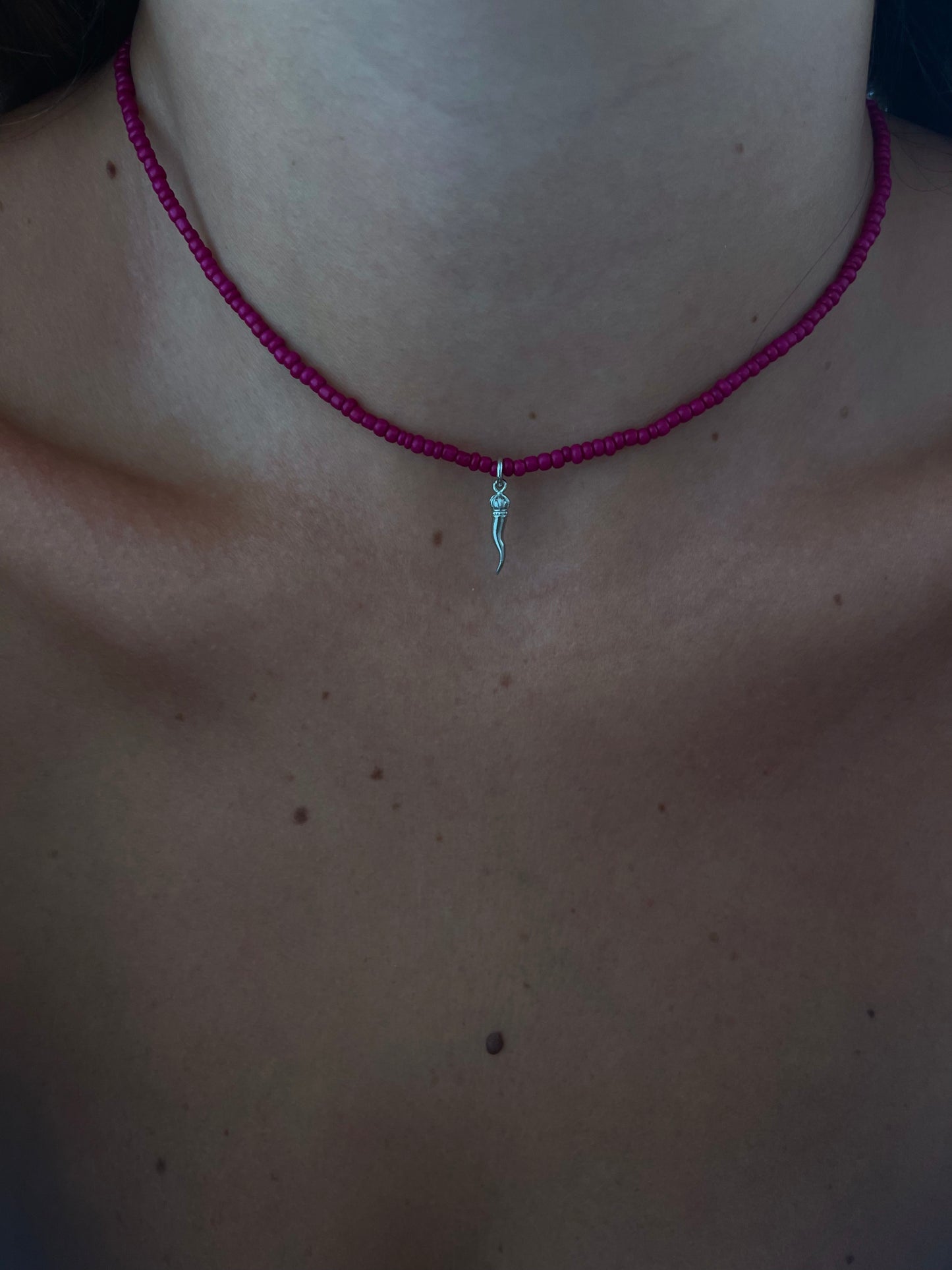 MINI CORNETTO PENDANT ORO/ARGENTO