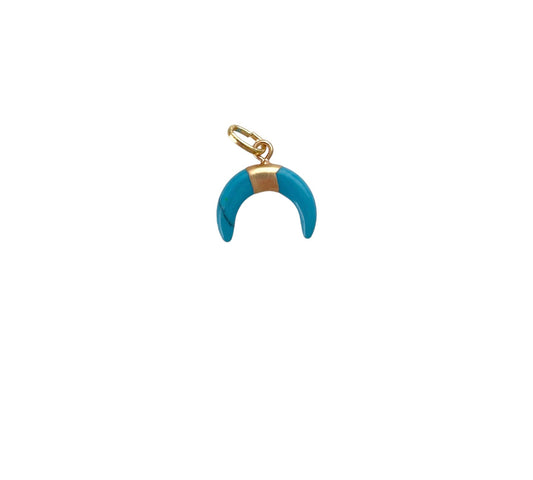MEZZALUNA TURCHESE PENDANT