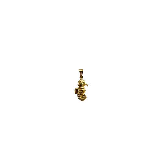SEAHORSE PENDANT ORO/ARGENTO