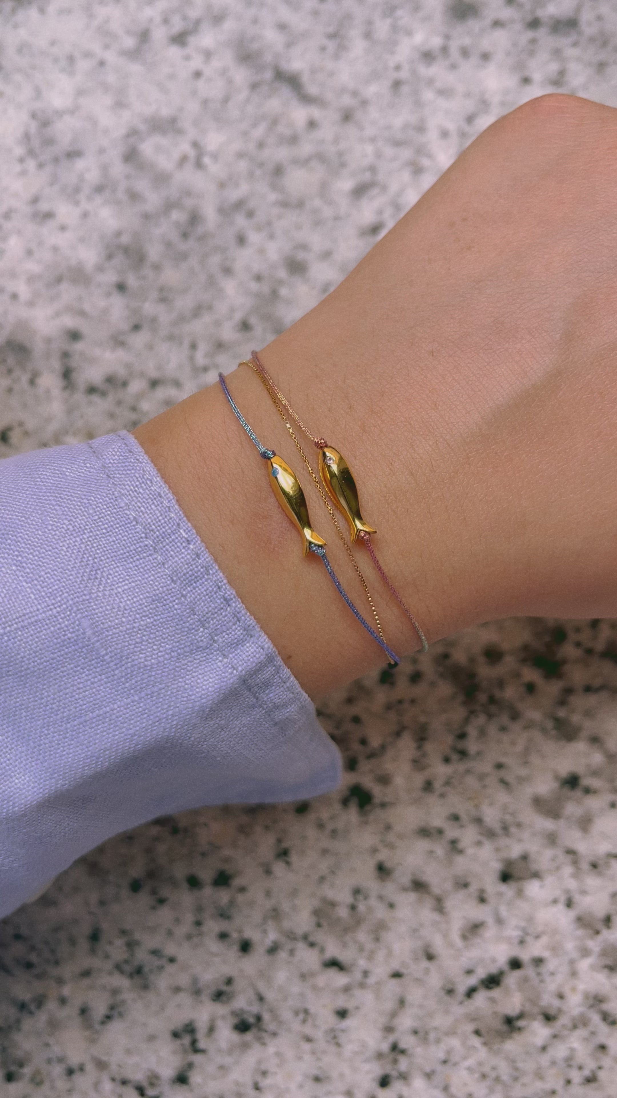FISHY BRACELET SALMONE