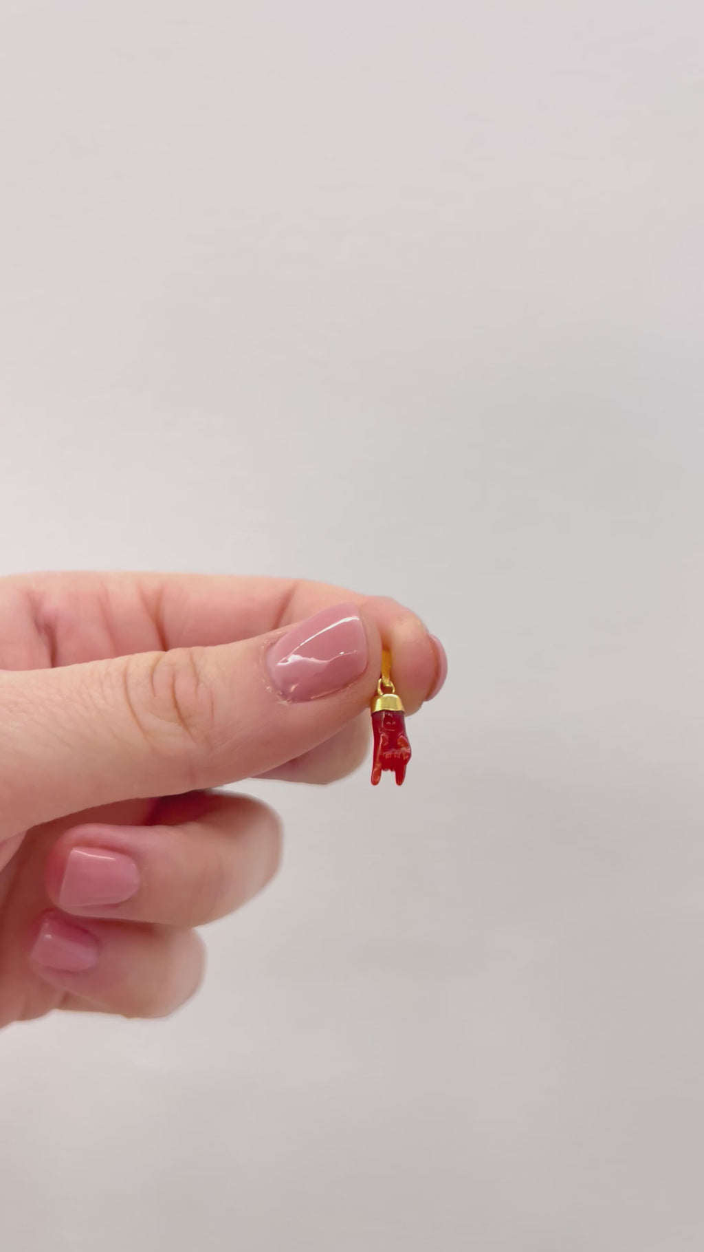 MICRO CORAL TIÈ PENDANT
