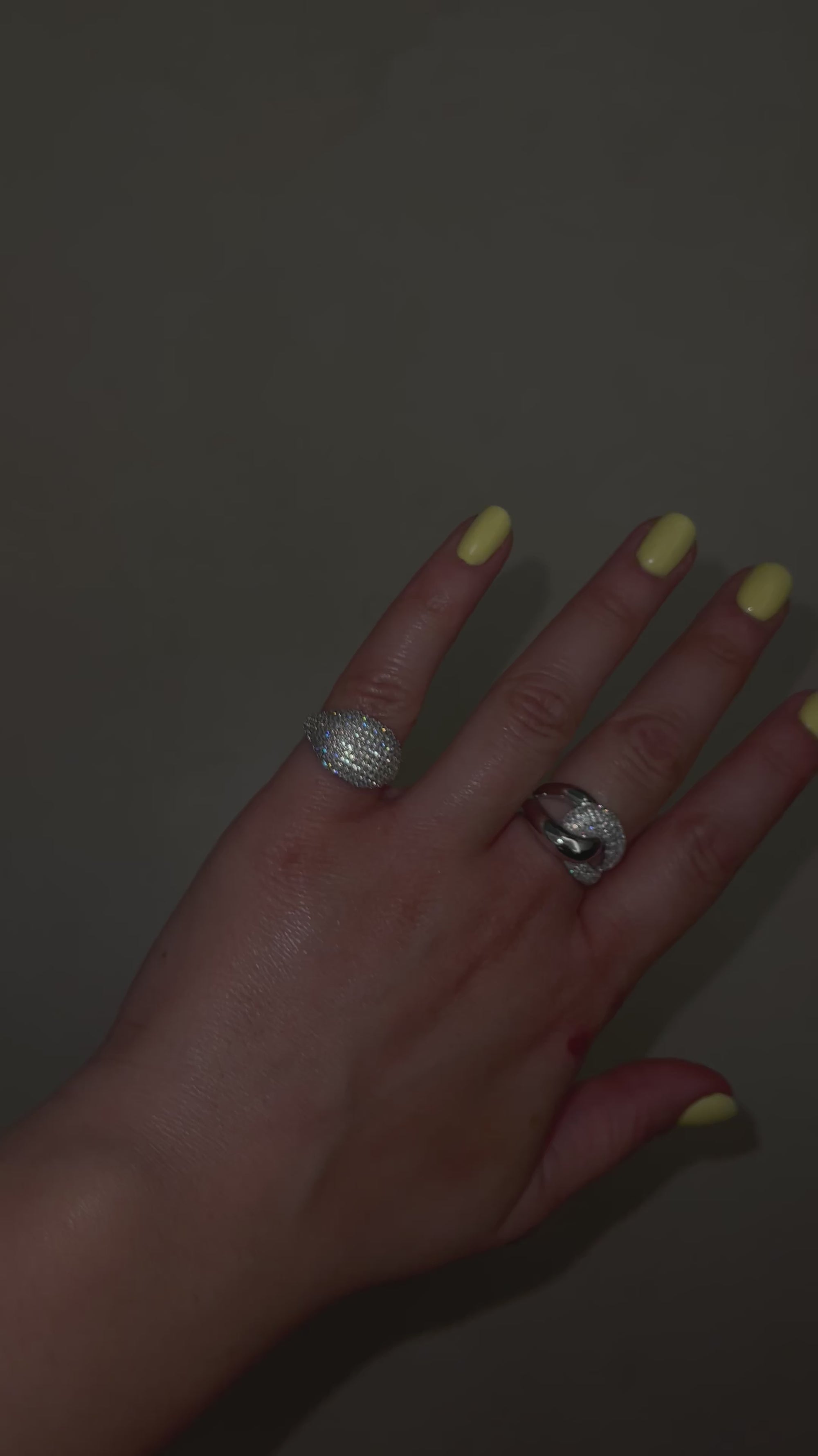 DOUBLE KNOT RING ORO/ARGENTO