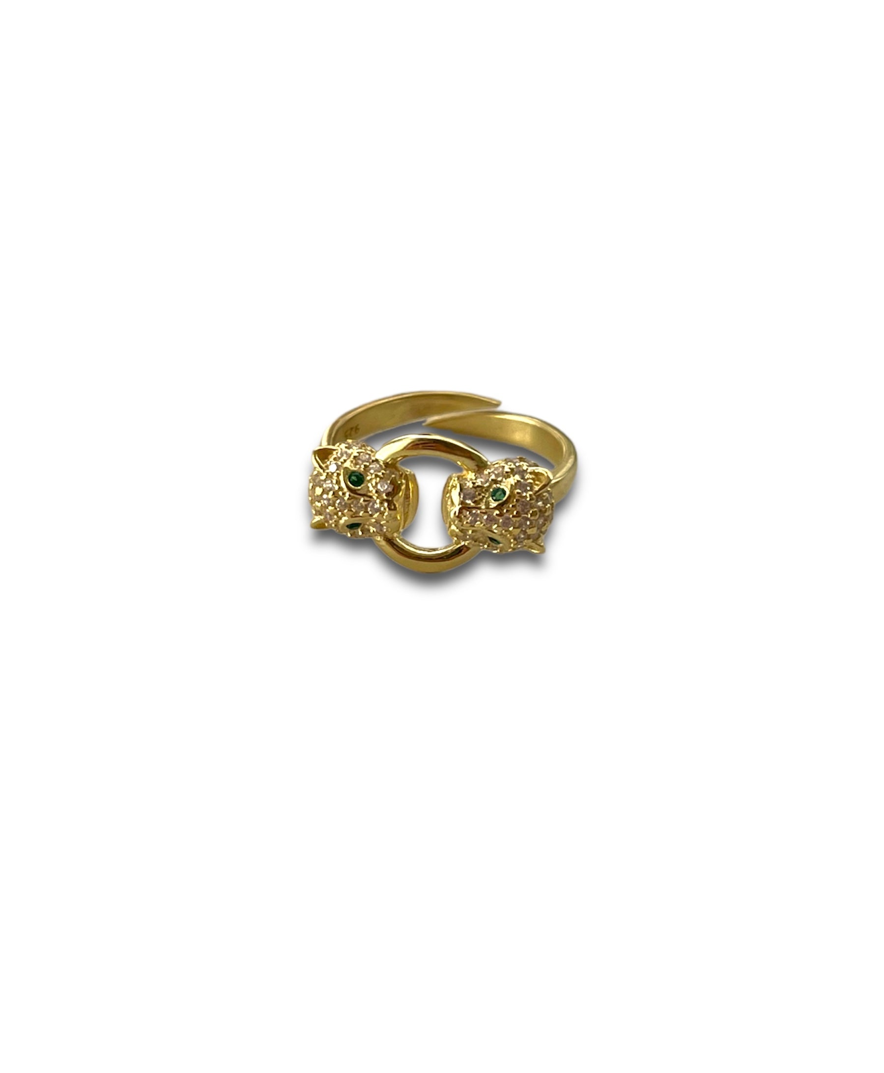 EMERALD PANTHER RING