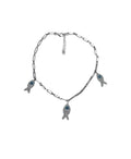 GOLDFISH ANKLET ORO/ARGENTO