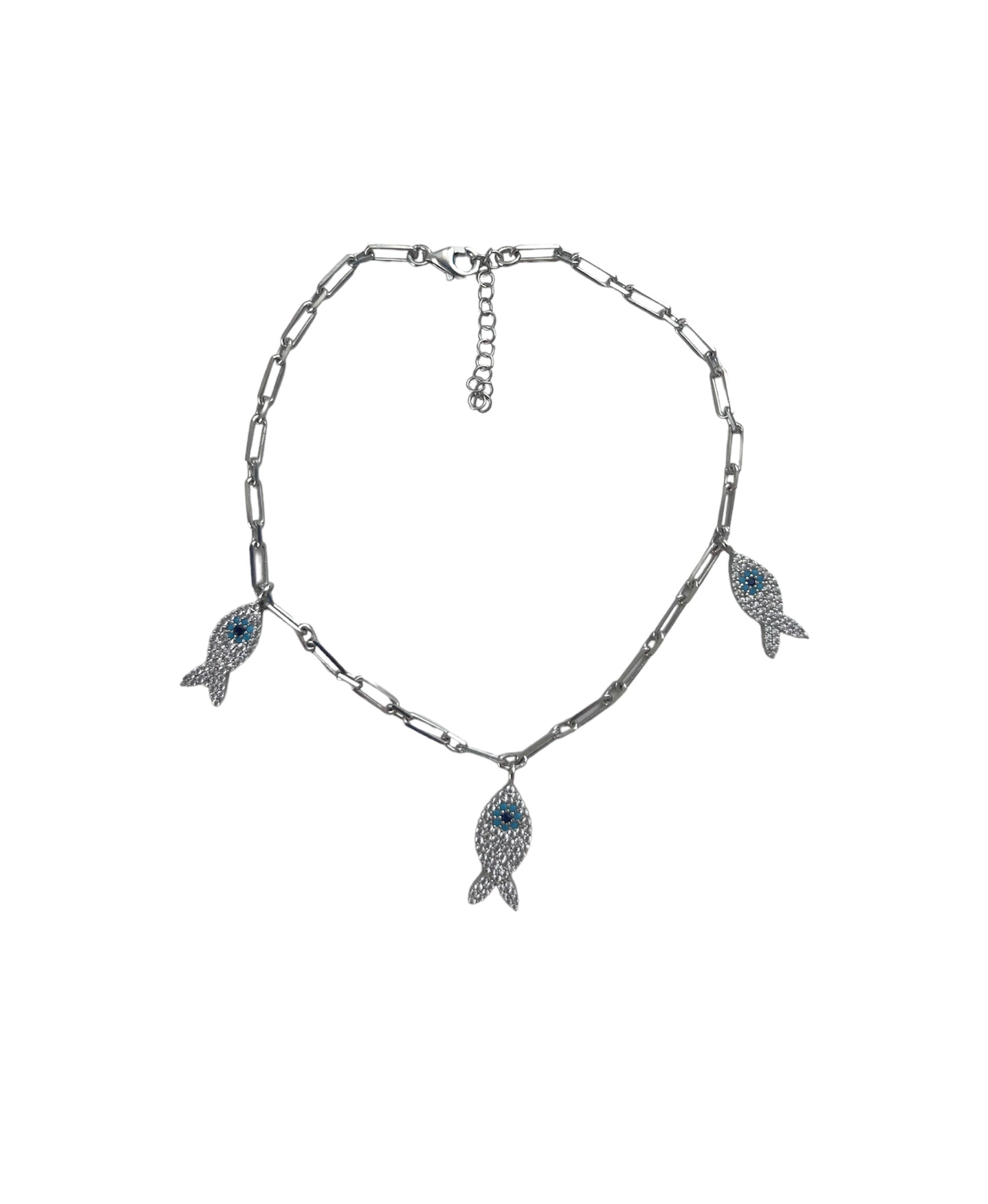 GOLDFISH ANKLET ORO/ARGENTO